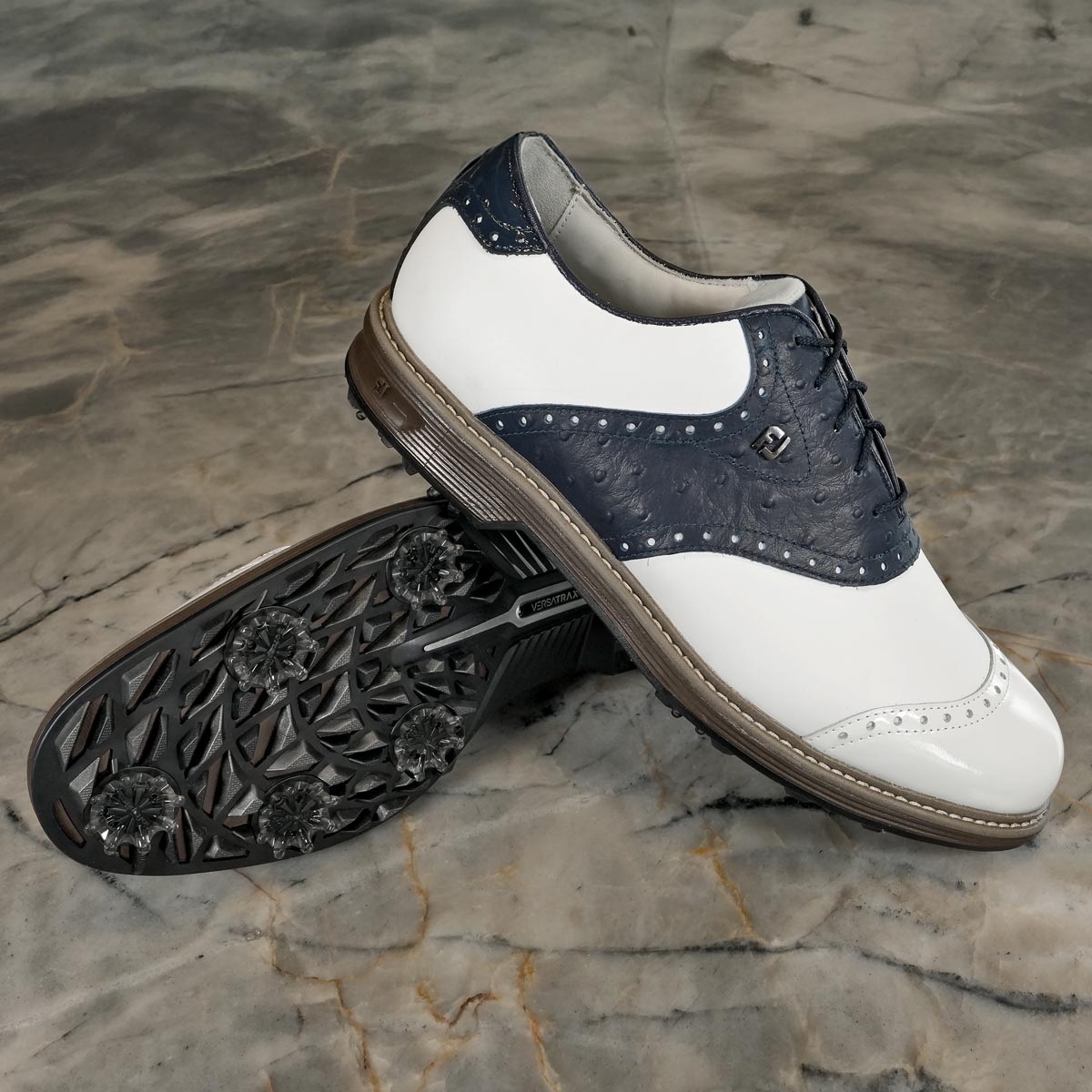 FootJoy Premiere Series Ostrich Print Saddle